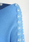 Niebieski Sweter Tudor Epoch