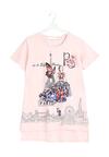 Różowy T-shirt Tower Of Love
