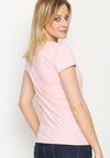 Różowy T-shirt Brugh