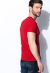 Czerwona Koszulka Muscular