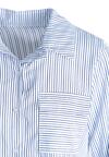 Granatowa Koszula Classic Stripes