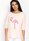 Jasnoróżowa Bluzka Shiny Flamingo