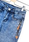 Niebieskie Jeansy Interesting Pocket