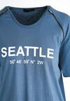 Niebieska Koszulka Seattle