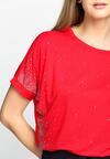 Czerwony T-shirt Stardust