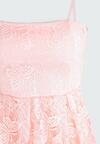 Różowa Sukienka Lace Princess