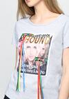 Szary T-shirt Gold Digger