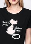 Czarny T-shirt Little Lamb