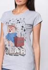 Szary T-shirt Cute Bear