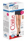 Beżowe Rajstopy Conte Dress Code