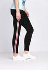 Czarno-Czerwone Legginsy Feel Alive
