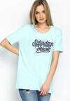 Miętowy T-shirt Mindfulness