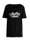 Czarny T-shirt Modern Times