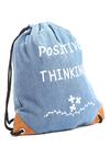 Niebieski Plecak Positive Thinking