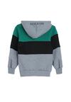 Szaro-Zielona Bluza Best Friends
