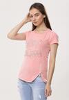 Różowy T-shirt Supportability