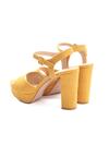 Żółte Sandały Summer Balance
