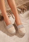 Beżowe Espadryle Looking