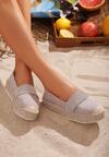 Szare Espadryle Looking