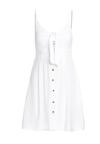 Biała Sukienka Fermion
