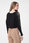 Czarny Sweter Octavia