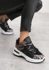 Czarne Sneakersy Aleena