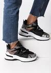 Czarne Sneakersy Aleena