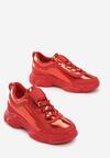 Czerwone Sneakersy Addilynn