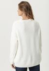 Biały Sweter Marin
