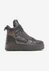 Srebrne Sneakersy Xevera