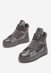Srebrne Sneakersy Xevera
