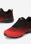 Czerwono-Czarne Buty Sportowe Stafford