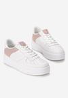Biało-Różowe Sneakersy Christy