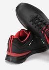 Czarno-Czerwone Buty Sportowe Turnbull