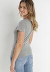Szary T-shirt Eight