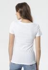 Biały T-shirt Lysiniassi