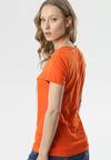 Pomarańczowy T-shirt Phalisyle