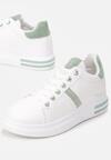Biało-Zielone Sneakersy Oceassa