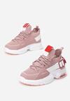Różowe Sneakersy Gragua