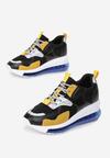 Czarne Sneakersy Sicalis