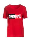 Czerwony T-shirt Thalavien