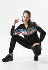 Czarno-Niebieski Komplet Aeleonisse