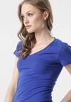 Granatowy T-shirt Aegameda