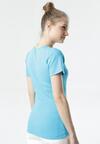 Niebieski T-shirt Ananore