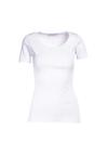 Biały T-shirt Ananore