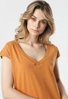 Camelowy T-shirt Luaphis