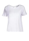 Biały T-shirt Aclurgh
