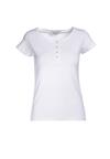 Biały T-shirt Oranore