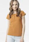 Camelowy T-shirt Oranore