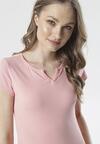 Jasnoróżowy T-shirt Mayanelle